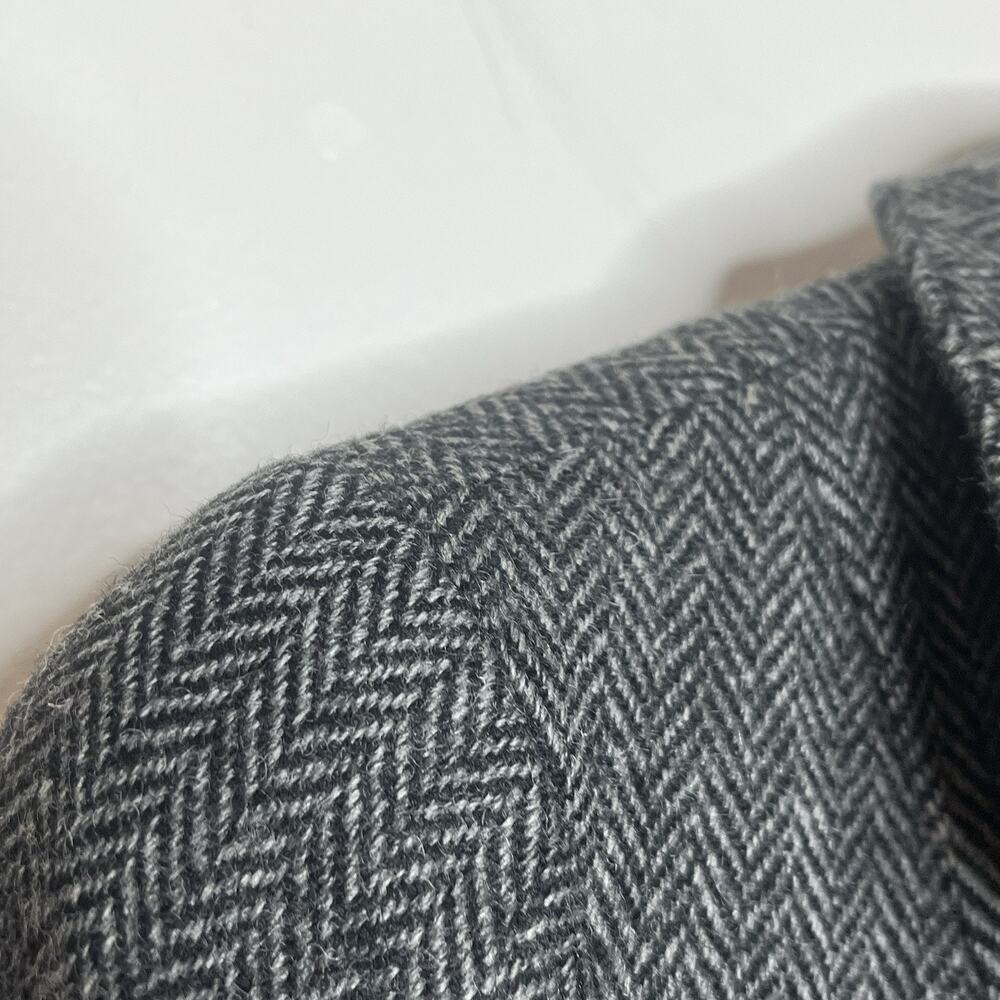 J Crew Womens Herringbone Wool Blazer Size 6 Preppy Old Money Academia - Picture 3 of 7